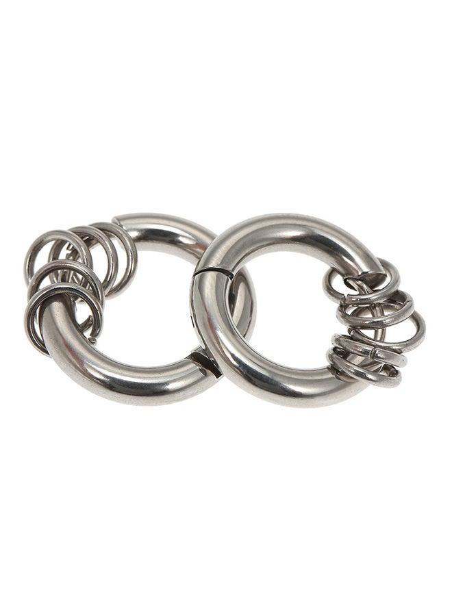 NIBEMINENT Stainless Steel Hoop Earrings  - Image 2