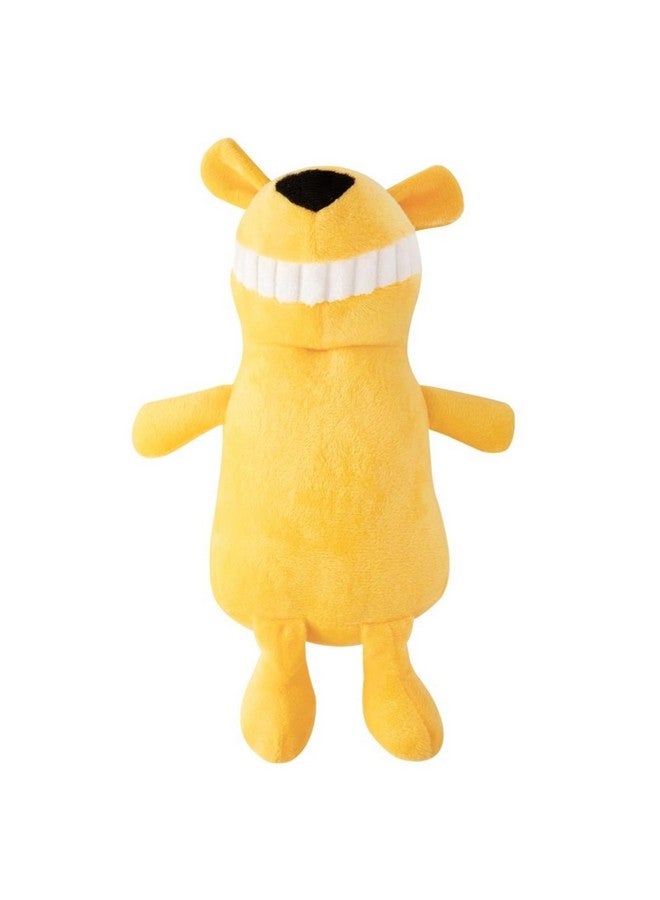 إيميلي بيتس ألعاب كلاب محشوة مع ألعاب صرير للكلاب وألعاب مضغ متينة لتنظيف الأسنان وحيوانات محشوة طويلة وألعاب تدريب الكلاب لعبة ناعمة للكلاب الصغيرة (أصفر) - Image 1