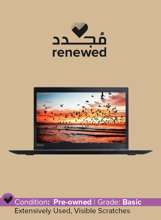Lenovo Renewed - ThinkPad X1 Yoga Laptop With 14-Inch Display, Core i7 Processor/16GB RAM/512GB SSD/Intel HD 620 Graphics English Black - Image 1