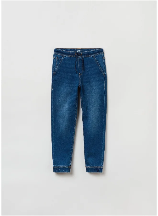 Ovs French terry denim joggers