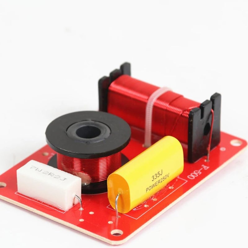 DollaTek DollaTek 2pcs Audio Crossover Filters Speaker System 2 Way 130W Frequency Distributor - Image 2