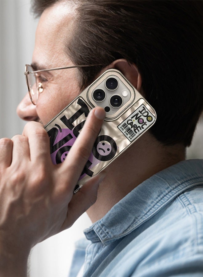 CATANES iPhone 14 Pro Max Case Cover Letter Phone Case Creative Soft Back New Design Shell Durable and Fashionable Case - Image 4