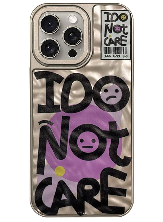 CATANES iPhone 14 Pro Max Case Cover Letter Phone Case Creative Soft Back New Design Shell Durable and Fashionable Case - Image 2