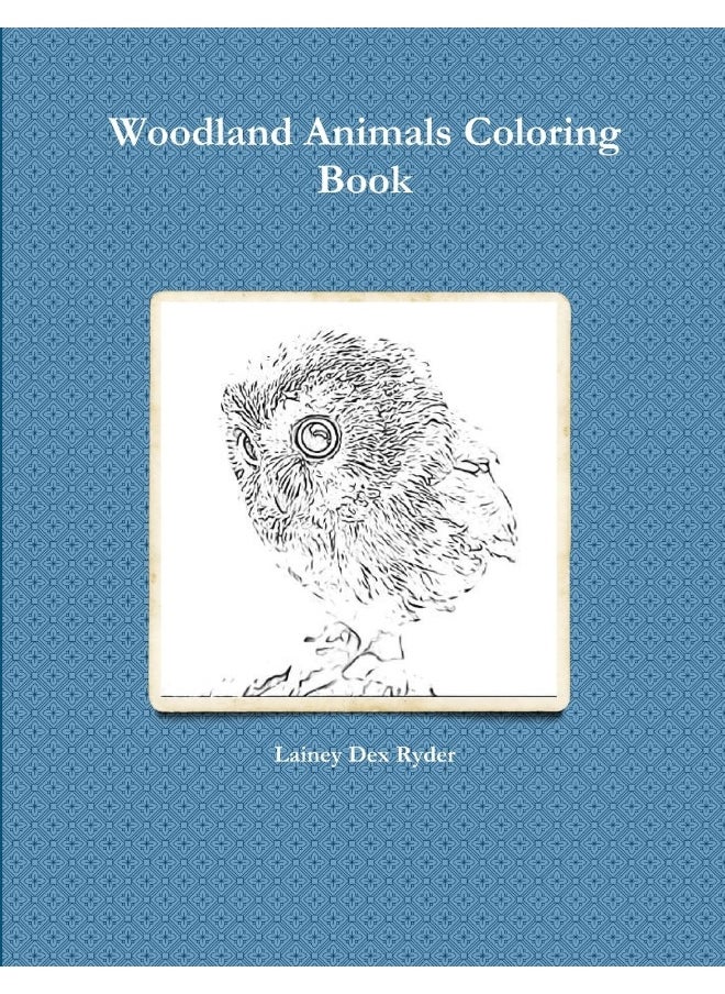Woodland Animals Coloring Book  - Image 1
