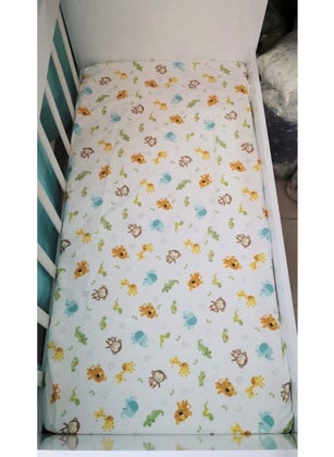 Bebek Özel Baby Special 100% Cotton Baby and Kids Fitted Sheet Cute Animal Patterned 70 x 140 cm  - Image 2