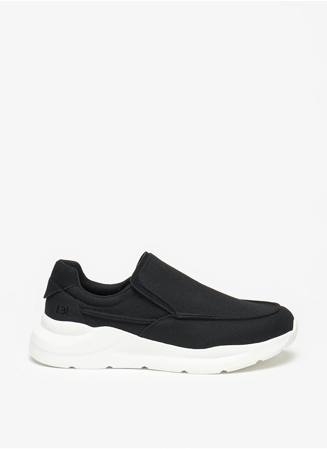 LBL by Shoexpress Solid Low Ankle Slip-On Sports Shoes  - Image 3