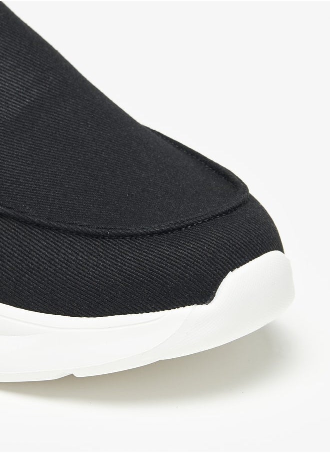 LBL by Shoexpress Solid Low Ankle Slip-On Sports Shoes  - Image 5