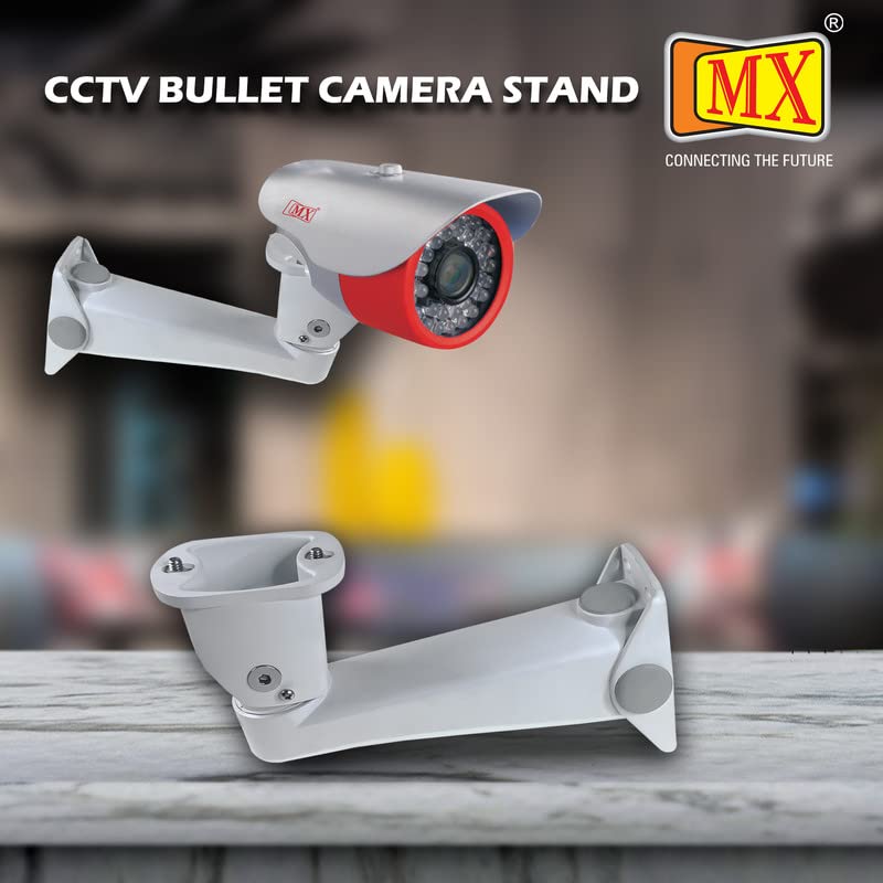 MX 2 Screw Hole Indoor/Outdoor Wall/Ceiling Mount Heavy Duty CCTV Security Camera Housing Mounting Bracket - Image 2