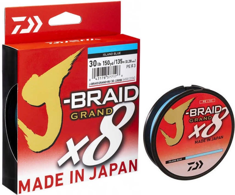 Jb Grand 8b 135 M Blue Rope Fishing Line STANDARD-0,16MM