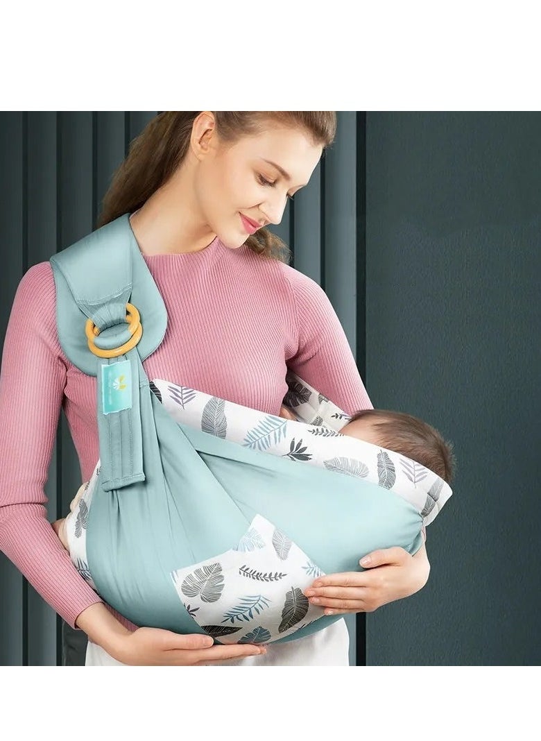 MIXDE - Baby Wraps Carrier Infants Wrap Ring Sling and Nursing Cover for Toddler 0-36 Month, Soft & Comfortable, Perfect Gift - Image 1