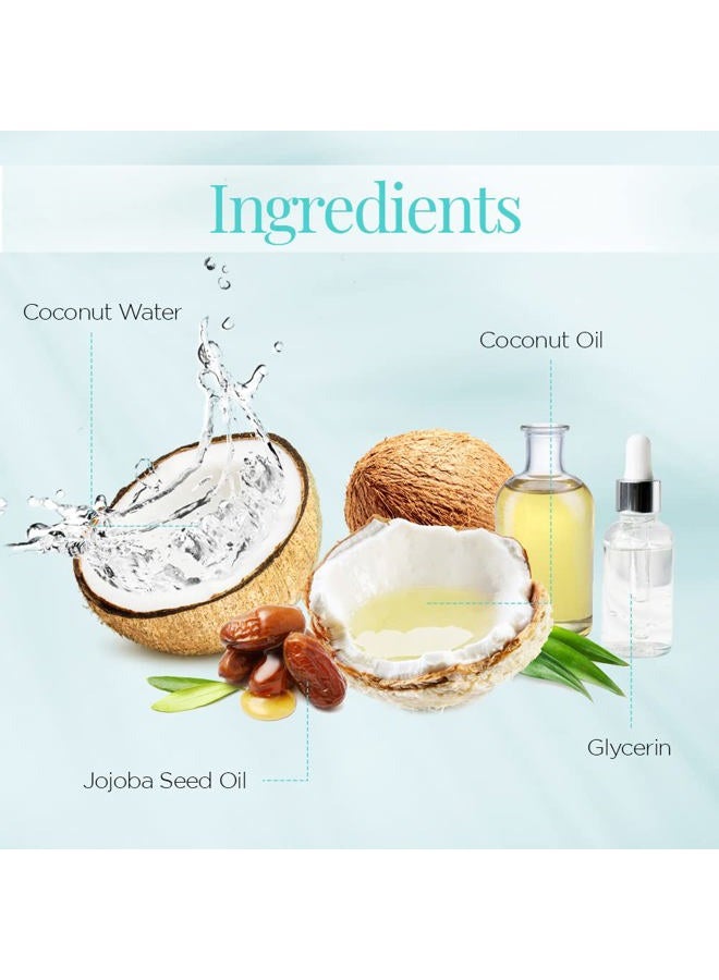 Body Drench Coconut Water Replenishing Body Lotion for All Skin Types, 16.9 Fl Oz - Image 5