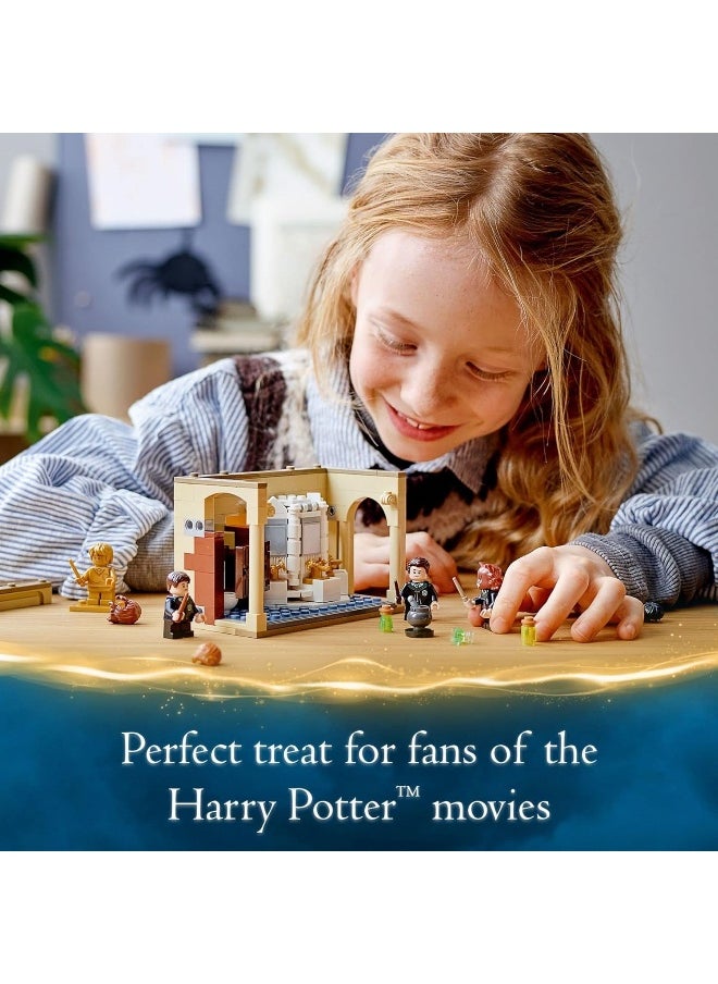 LEGO - LEGO Harry Potter Hogwarts: Polyjuice Potion Mistake 76386 Bathroom Building Kit with Minifigure Transformations; New 2021 (217 Pieces) - Image 1