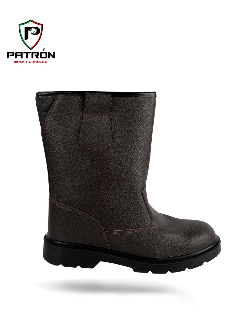 Patron RIGGER | O6793 Water, Heat And Chemical Resistant Leather Industrial Safety Shoe  - Image 4