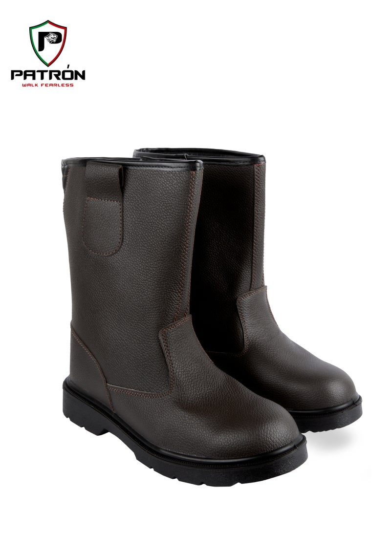 Patron RIGGER | O6793 Water, Heat And Chemical Resistant Leather Industrial Safety Shoe  - Image 1