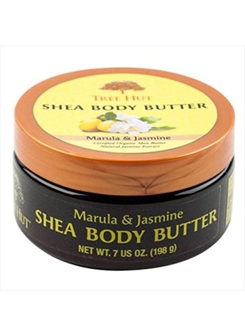 Shea Body Butter, Marula/Jasmine, 7 Ounce (Pack of 3)