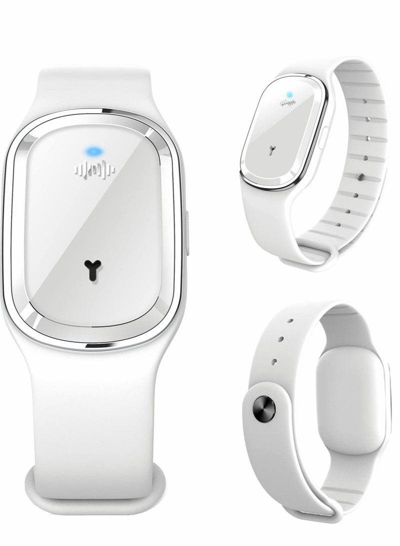 Excefore Ultrasonic Mosquito Repellent Watch, Electronic with USB Charging Waterproof Portable Smart Anti Mosquito Bracelet - Image 3