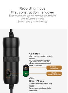 Sharpdo Lavalier Type One Driven Two Recording Phone Microphone  - Image 5