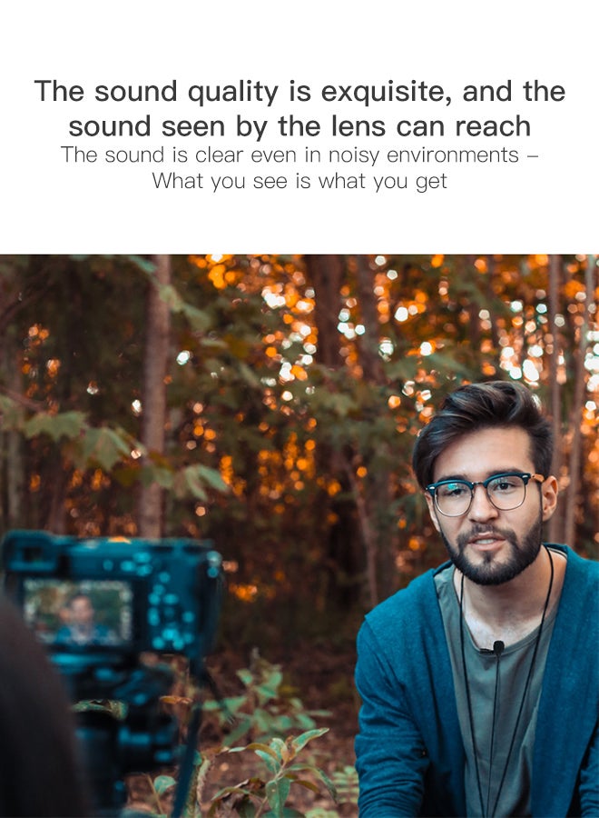 Sharpdo Lavalier Single-Driver Dual Recording Telephone Microphone - Image 4