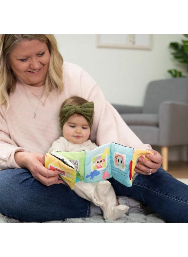 Lamaze Accordion Bus On-The-Go Baby Playmat - Includes Pictures, Baby Mirror - Crinkle Books for Babies - Developmental and Sensory Toys for Infants - Ages 6 Months and Up - Image 4