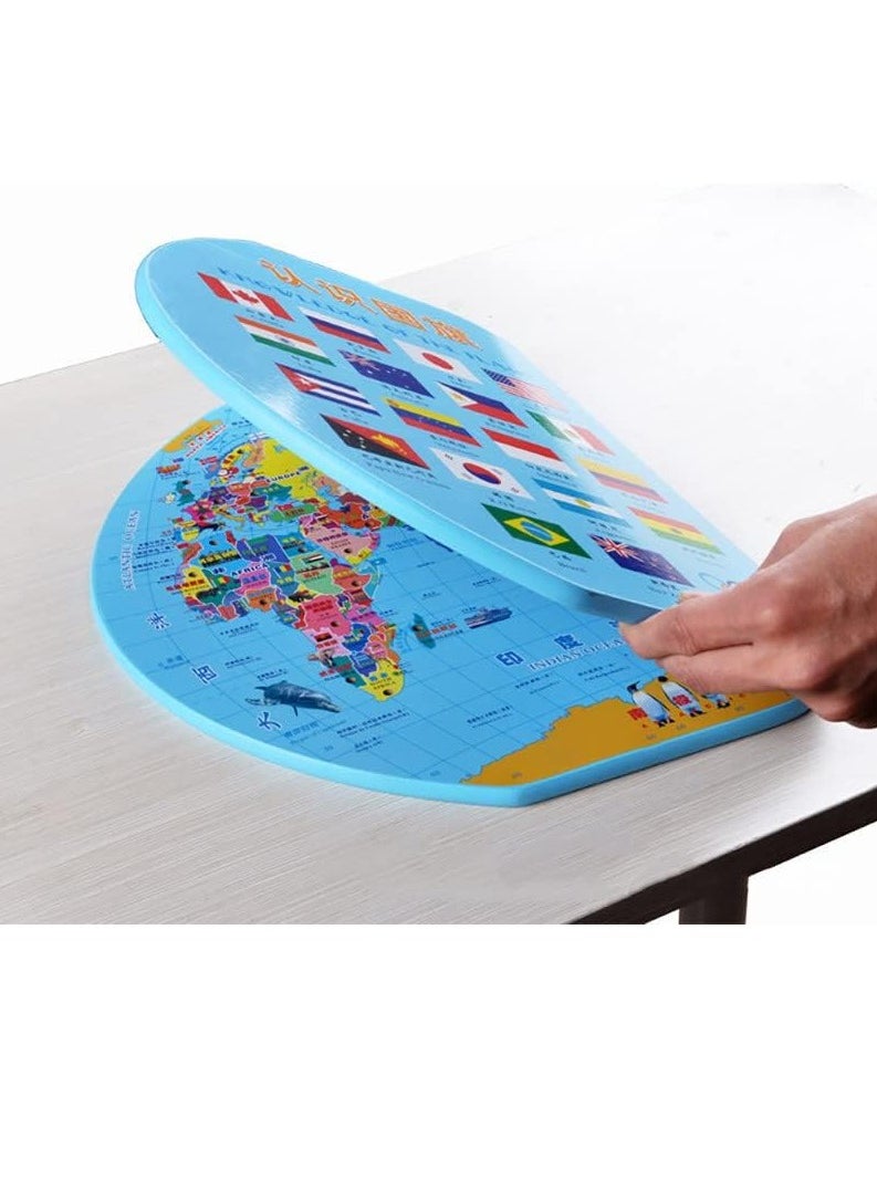Safwa Toys - Children's toy, W57-7 map of country flags from Al Safwa Toys - Image 1