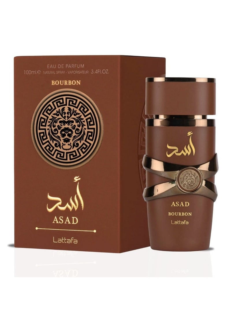 Lattafa - Asad Bourbon Perfume For Unisex EDP 100ml - Image 1