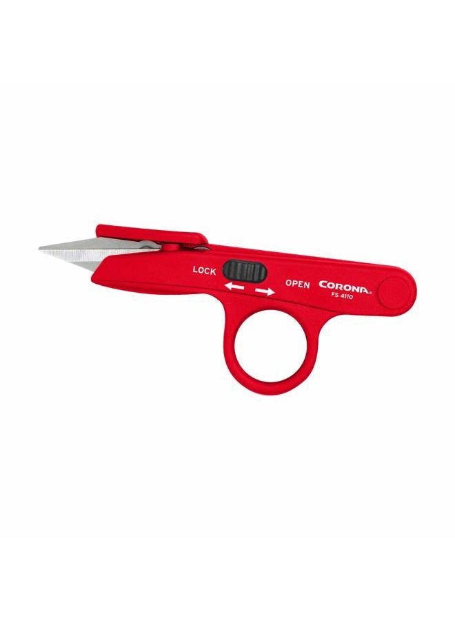 Corona FS 4110 Hydroponic Finger Micro Snips, Red - Image 1