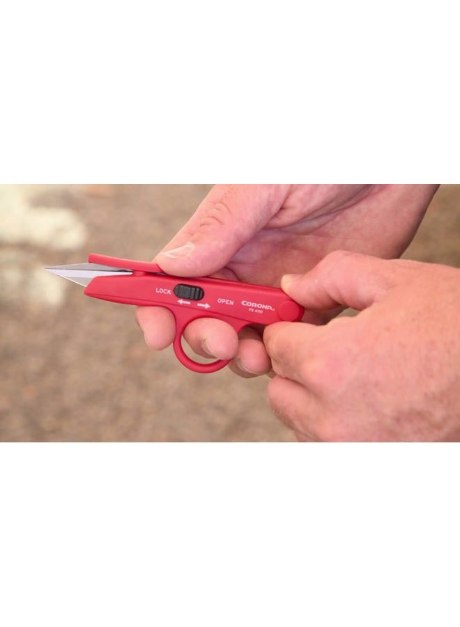 Corona FS 4110 Hydroponic Finger Micro Snips, Red - Image 5