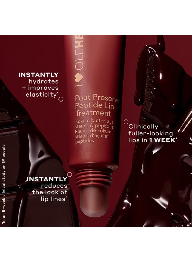 OLE HENRIKSEN Cocoa Creme Pout Preserve Peptide Lip Treatment 12ml - Image 2