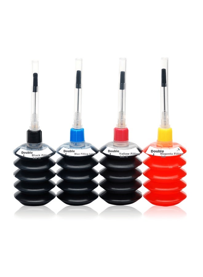 Shuangjie Compatible With Hp 802 803 Ink Four-color Set, Suitable For 2132 2621 1112 1111 2131 1050 2050 1010 2622 Ink Cartridges, Hp803 Ink Cartridge - Image 2