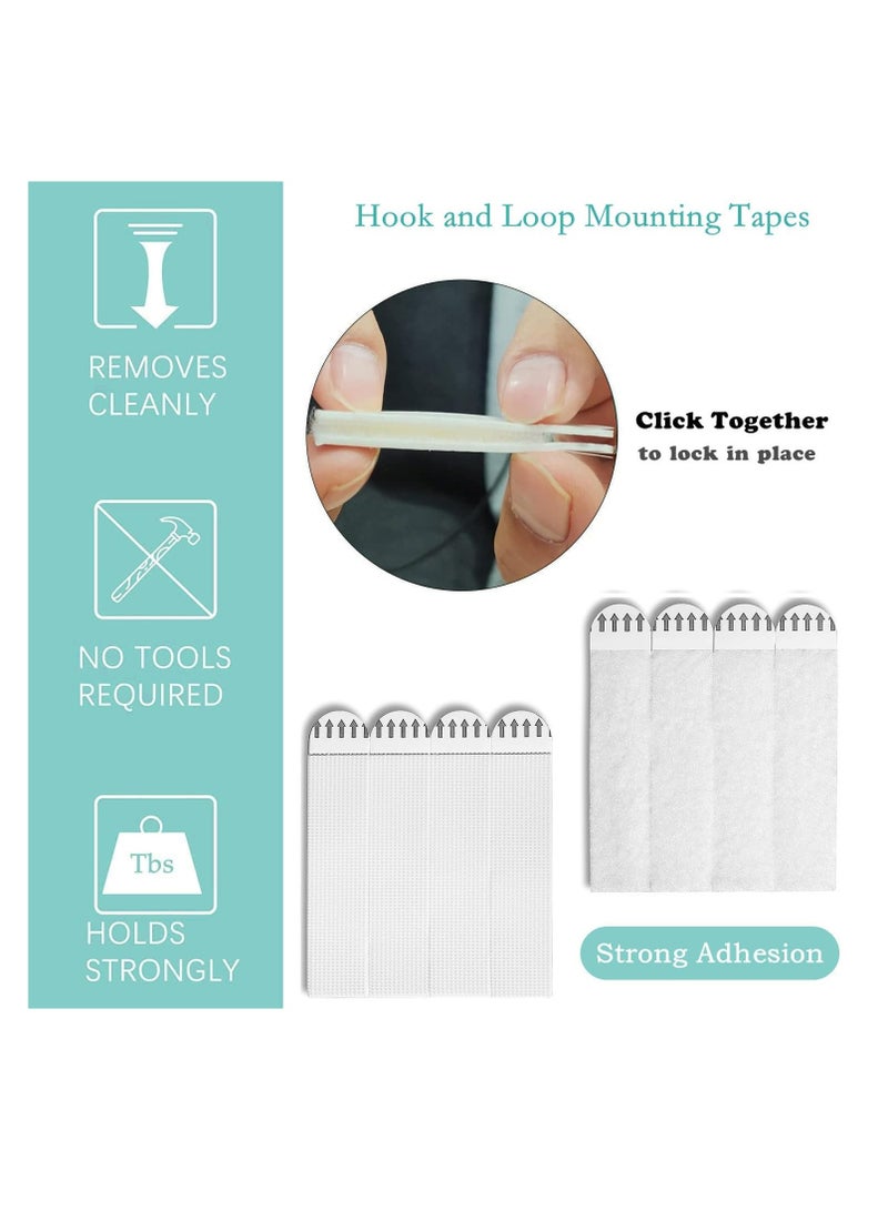 Oasisgalore 48 Pairs Picture Hanging Strips Heavy Duty Adhesive Strips for Frame Hanging - Image 3