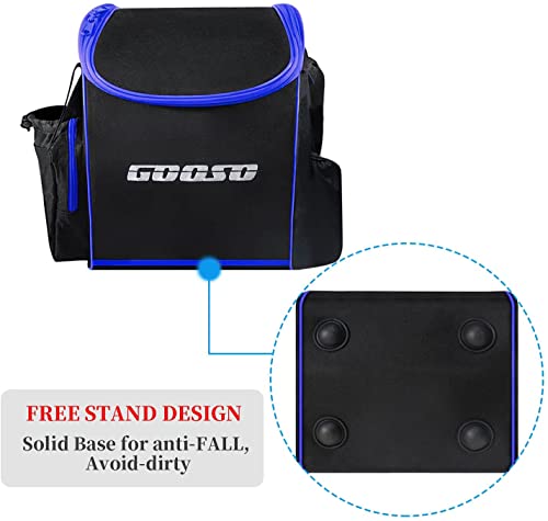 GOOSO Disc Golf Set with Bag - 12 PCS Flying Disc Golf Discs for Beginner with Putter, Midrange, Driver | Portable Disc Golf Backpack Holds 28+ Discs Free Stand Bag Design for Convenient Use - Image 2