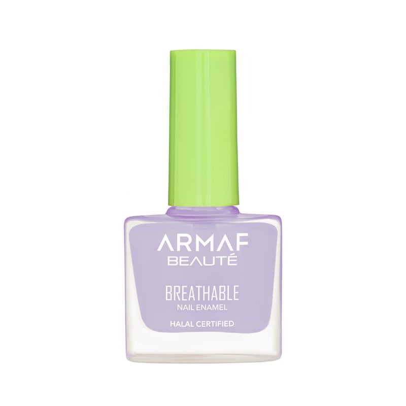 Armaf Beaute Armaf France Breathable Nail Enamel 9ml, HL341 Lily Of The Valley, Long Lasting Nail Polish, Halal Certified, High Shine, Quick Dry Resistant, Long Lasting, Lightweight & Non Sticky, All Every Outfit
