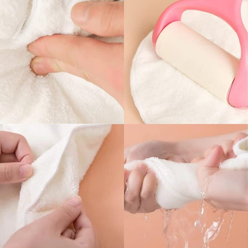 Anukmpa ANUKMPA Facial Hot And Cold Compress Soft Mask Moisturizing Beauty Skin Care Spa Towels for Women Hot Compress Mask for Girls Beauty Face TowelPack of 1 - Image 4
