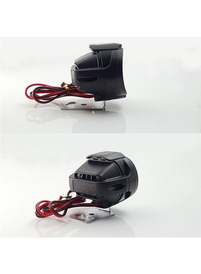 Loquat 2Pcs 12V Spotlight, Motorcycle Spotlight Spotlight Fog Lights,High Brightness 6 LED Universal Headlamp for Motorcycles - Image 4