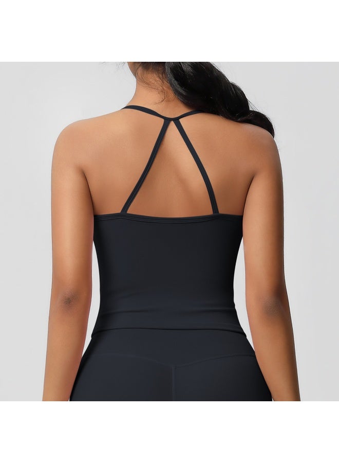 كوينج Beautiful Back Yoga Suit Quick Drying Top Running Sports Vest Slim Fit Fitness Suit Yoga Clothing Sportwear Woman Top - Image 4