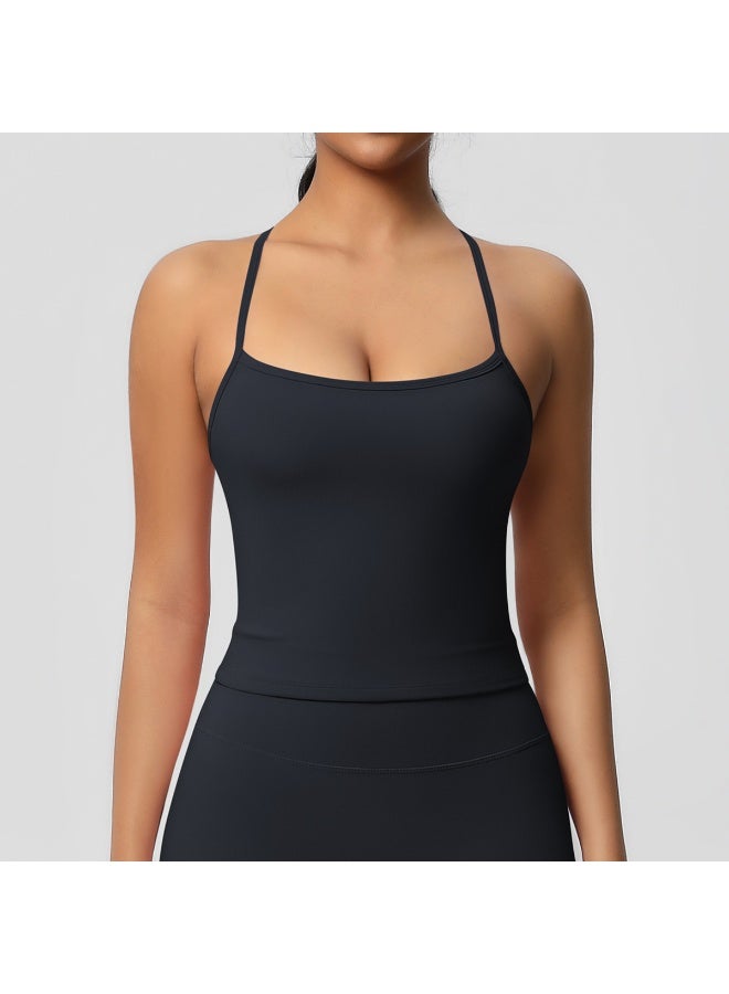 كوينج Beautiful Back Yoga Suit Quick Drying Top Running Sports Vest Slim Fit Fitness Suit Yoga Clothing Sportwear Woman Top - Image 1