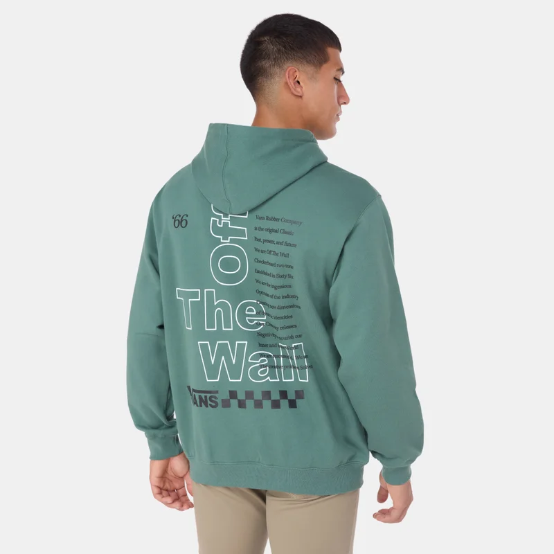 VANS Green Men's Posted Pullover Hoodie for Men | Best Price UAE