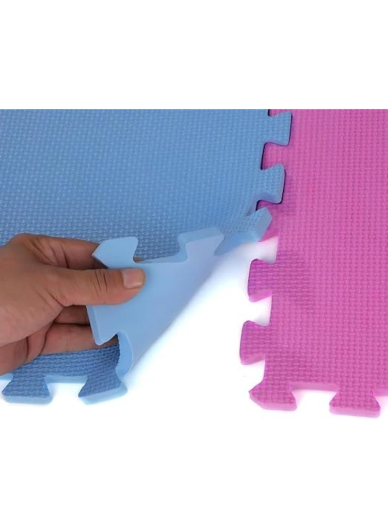 MAAS Foam floor mats – Protection and style for a safe play area. 4 mats, each 60cm x 60cm – covering an area of ​​120cm x 120cm. - Image 4