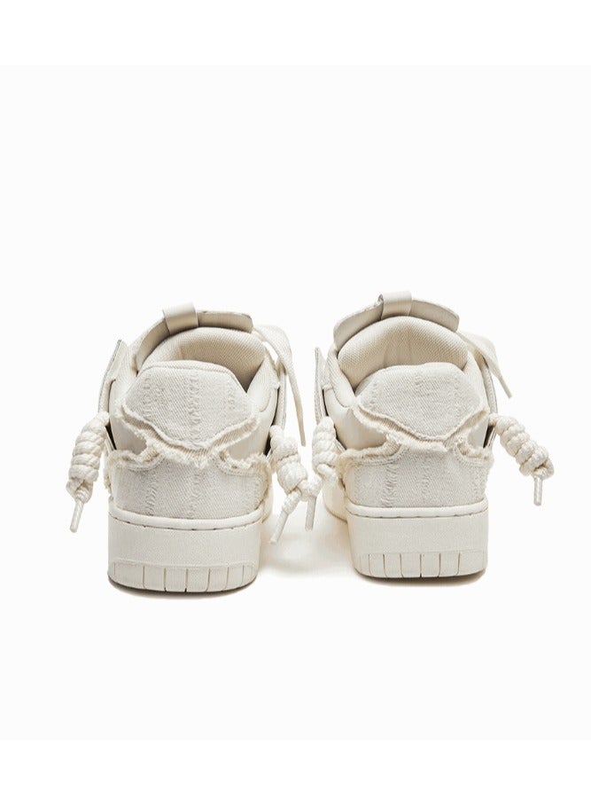 KUYING New Thick Sole Elevated Board Shoes  - Image 2