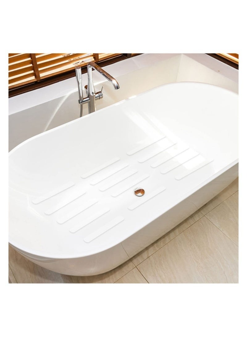 Happy Home 25-Pack Anti-Slip Strips for Bathroom and Shower – Transparent Safety Stickers for Bathtub, Shower Steps, Bathroom Floors, and Pool Areas, Strong Adhesive, Made from Safe Non-Toxic Material, Suitable for Kids, Elderly, and Adults, Prevent Slips and Falls - Image 5