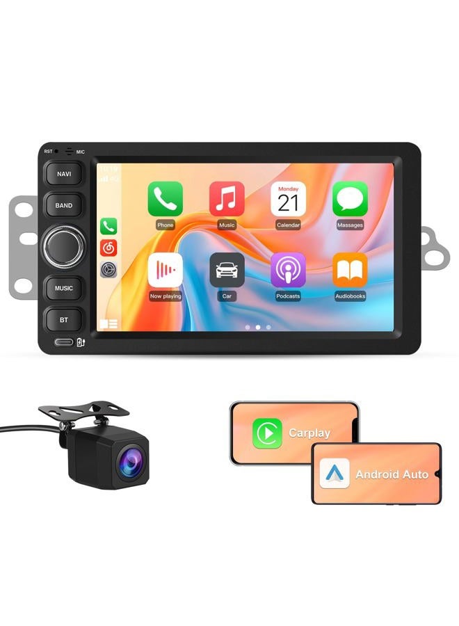 Vratzn [2G+64G] Vratzn Android 13 Car Radio Stereo for 2003-2006 Chevrolet Chevy Silverado Impala Tahoe GMC Sierra Yukon with Backup Camera Wireless Carplay Android Auto GPS FM Bluetooth - Image 1