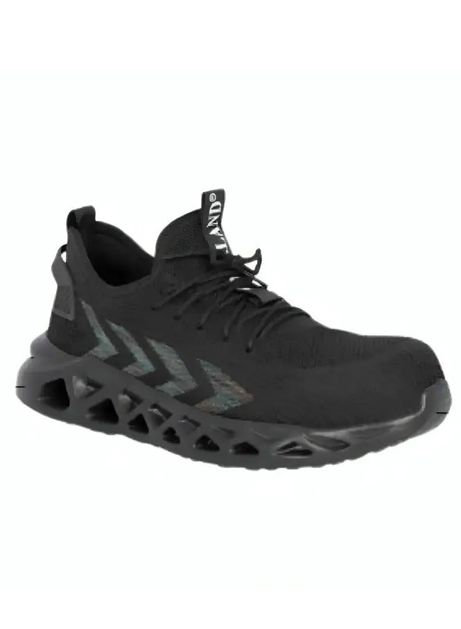 Workland حذاء أمان واقي غير معدني بكعب منخفض - أسود - Image 1