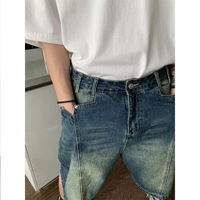 Unisex Casual Daily Denim Jeans - Image 3