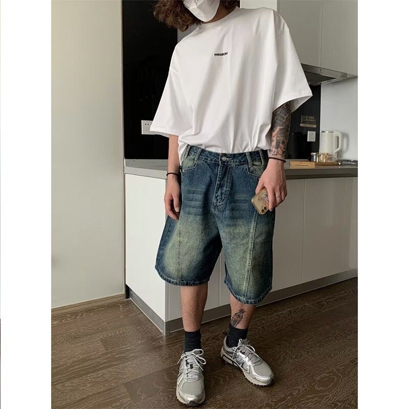 Unisex Casual Daily Denim Jeans - Image 2