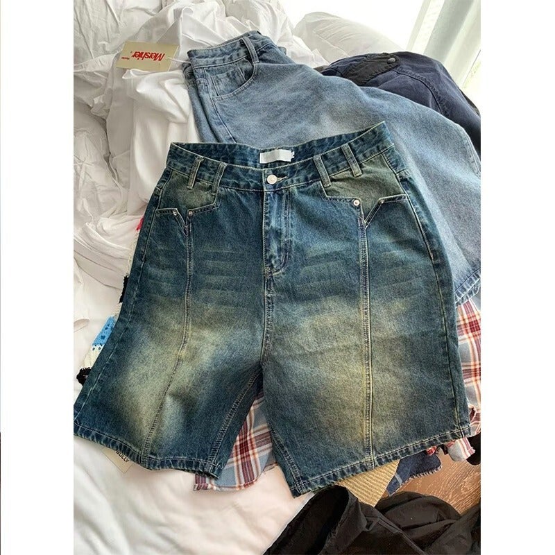 Unisex Casual Daily Denim Jeans - Image 5