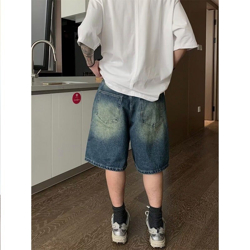 Unisex Casual Daily Denim Jeans - Image 4