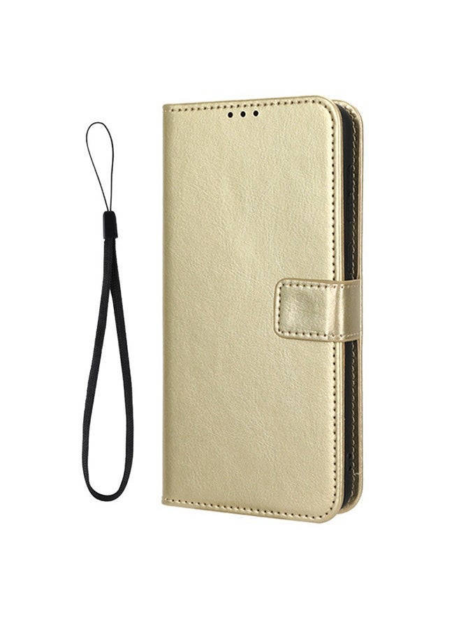 X-level Samsung Galaxy A05 4G Phone Case Cover with Full Body Camera Len Protector PU Leather Wallet Card Holder Shockproof Protective Back Cover with Release Hand Phone Holder Daily Video Kickstand  - Image 1