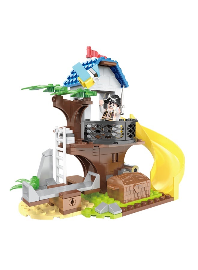 COGO ☠️ Pirate Treasure Island 3-in-1 Building Set - 260 Pieces - Image 5