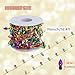 Gloreyan Mini Dollhouse Christmas Lights Fake String Lights Xmas Decoration for Christmas Dollhouse Craft Fairy Garden Accessories197 inch - Image 4