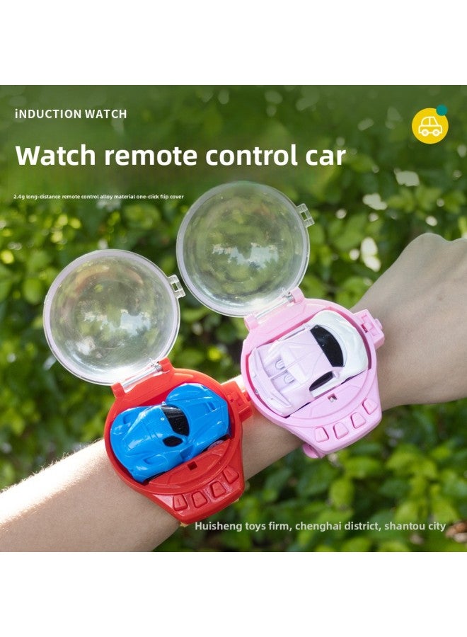 Loquat Mini Watch Alloy Remote Control Car 2.4G Gesture Control Remote Control Car Children's Racing Toys Wholesale-Color:Plush Rabbit 【Upgrade 2.4G Watch Remote Control】】 - Image 3
